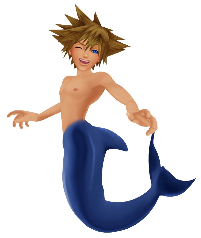 1/8) I know no good can come from questioning Kingdom Hearts Logic, but I don’t want to carry this into 2021. A THREAD.Okay, SO. In Kingdom Hearts 1, when SDG visit Atlantica, Donald’s magic transforms them into Aquatic creatures (including Goofy’a Sea-Turtle-Dog abomination).