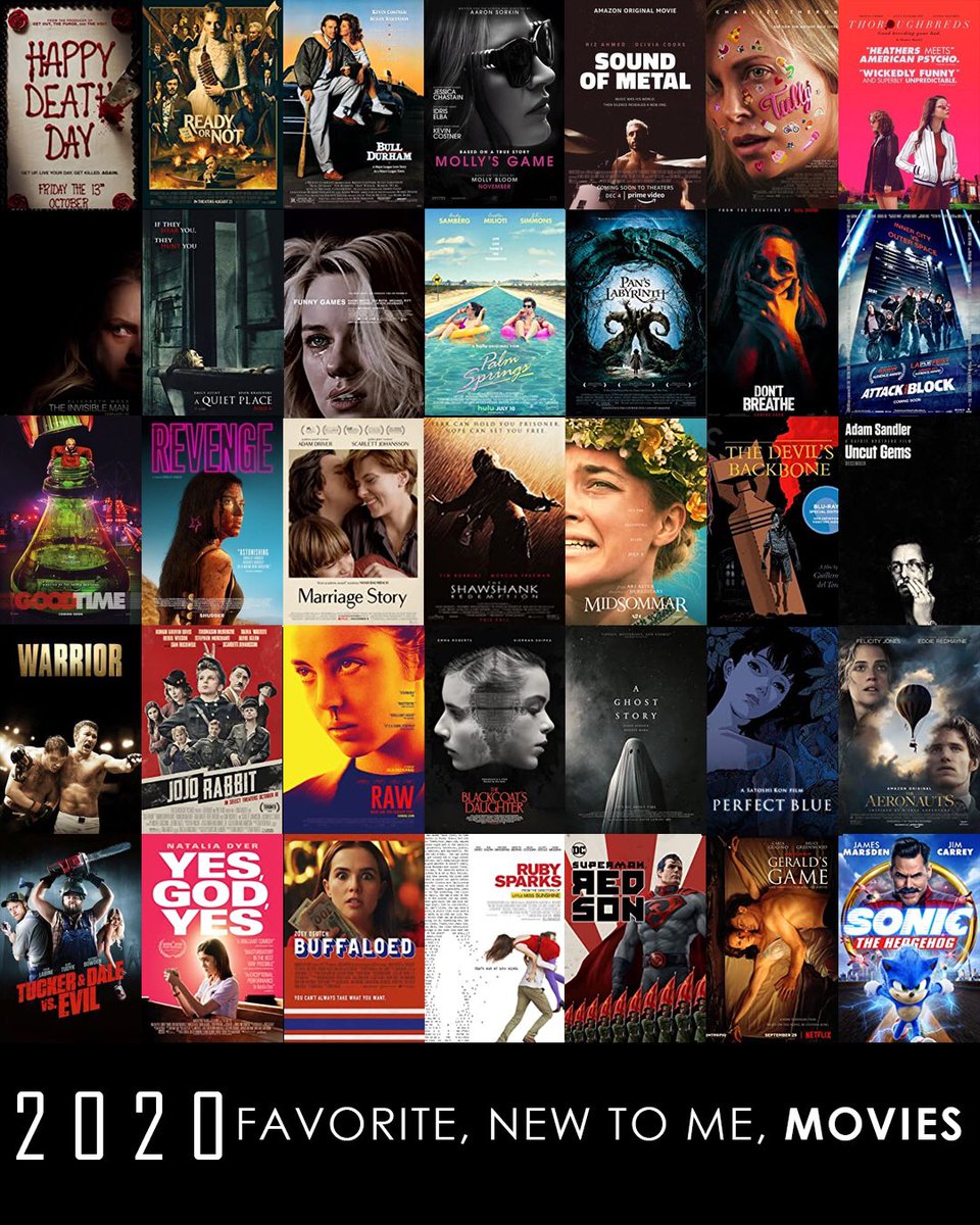 fluxcapacitated's tweet photo. List No One Ask For: 2020 Favorite Movies Seen in Year https://t.co/0H3kSpNMCO