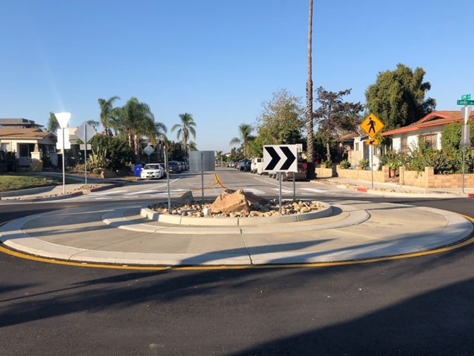  #SANDAG made significant progress on multiple bikeway projects!Broke ground on  #FourthandFifthAvenueBikewaysCompleted construction of 11 traffic circles for the  #GeorgiaMeadeBikeway &  #LandisBikewayMade progress on the Rose Creek Bikeway & Inland Rail Trail #GObyBIKEsd