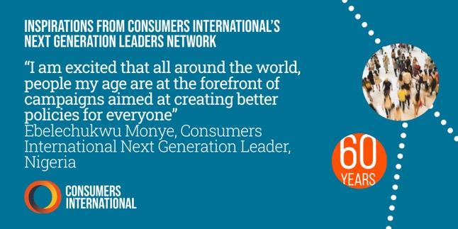 Young consumer advocates launched a new  @Consumers_Int Next Generation Network to connect and support each other. So good they have already been called on to share their views at global events like  @CGF_The_Forum