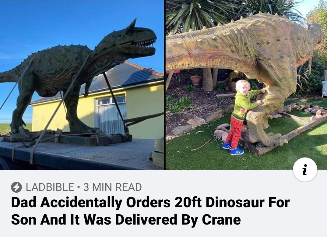 The dinosaurs returned.