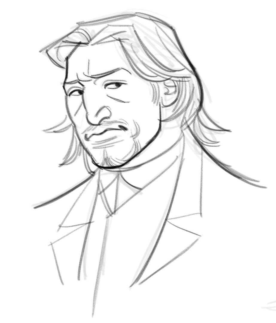 every once in a while i remember maccready's hair situation in ladyhawk 
