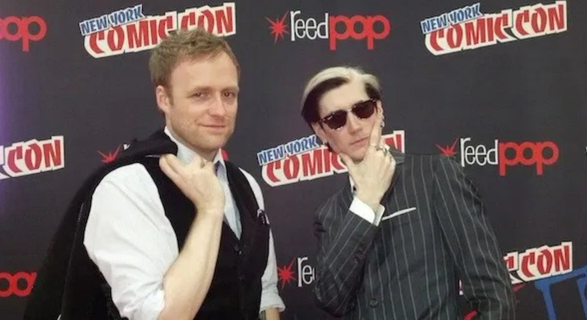 NikkiiYuki's tweet photo. Day 31 I hope Doc and Jackson live happy lives. Thank you so much for making my favorite show ever. I hope one day you guys can continue your story. #SaveVentureBros  #VentureMonth #VentureHolidays2020 https://t.co/XyeoqlDWOv