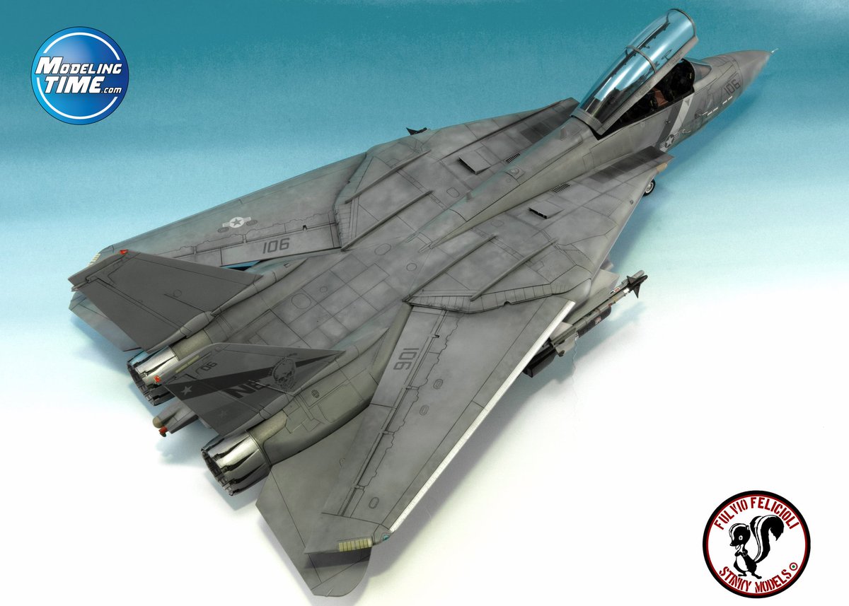 modelingtime's tweet image. modelingtime.com/review-f-14d-t…

Third and last part of our complete review about #AMK #Avantgardemodel F-14 #Tomcat 1/48 scale.

Draw your conclusions about this kit.