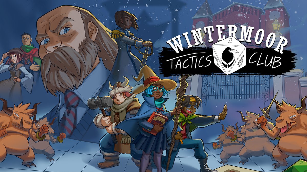 #10  #WintermoorTacticsClub is a cute & quirky turn-based RPG about school clubs duking it out. It has a no-fail mode so you don't have to repeat battles if you aren't wanting to. Also has nice queer representation. Not too long and it stuck the landing!