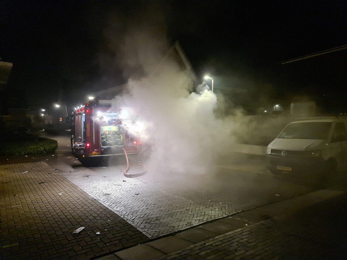 Melding brandweer Klipper Alblasserdam
