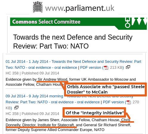 The Sept 2014 NATO summit in Wales, UK, was key to the "non-military solution" to the Crimean vote. Due to the assault "on" [a/k/a from] Ukraine & NATO, familiar names from the UK Defence Committee argued to include ambiguity & cyber in NATO's Article 5: collective defense.
