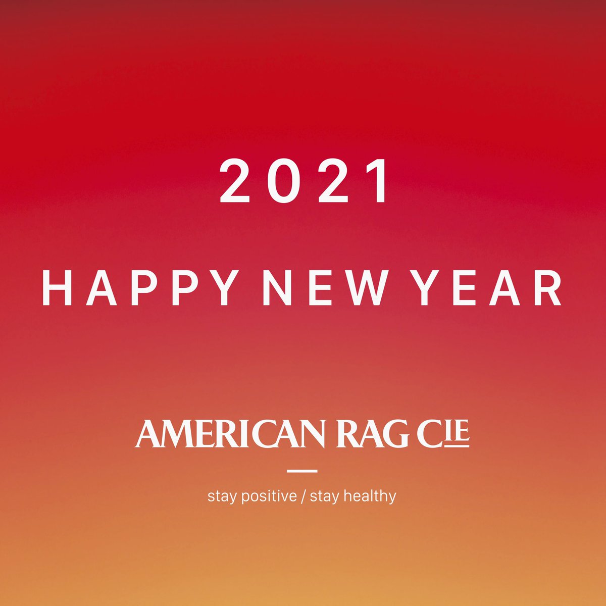 Happy New Year 2021

I wish you a year filled with peace, good health and happiness.

#アメリカンラグシー 
#americanragcie

#謹賀新年