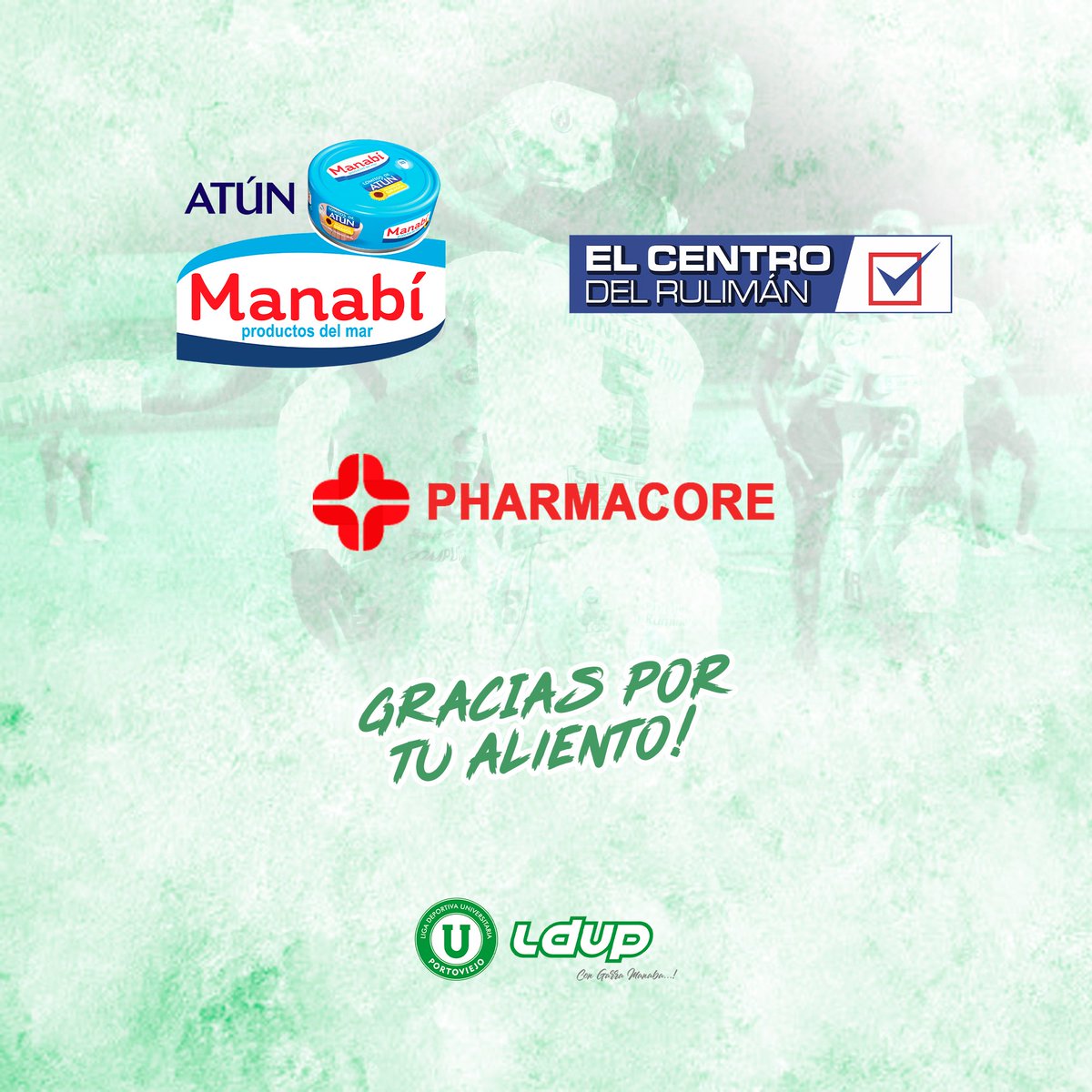 LDUPoficial's tweet photo. Debido a la pandemia algunos de nuestros sponsor no pudieron continuar apoyándonos, entendimos y agradecemos que lo hayan hecho. Oramos porque en 2021 las cosas mejoren para todos y poder seguir trabajando juntos por nuevas alegrías para nuestra hinchada.

#SponsorLDUP
#LDUP 🇳🇬 https://t.co/M21o4OChaH