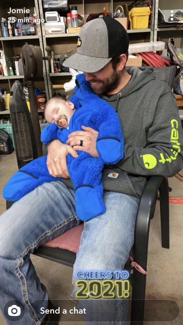 I will try to remember 2020 as the year I became a father. I don’t think junior will make midnight. #staypositive #HappyNewYear2021