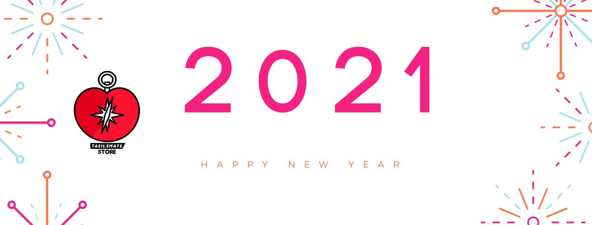 taeilsmate's tweet image. Que as luzes do Ano Novo brilhem e tragam a todos novos desafios, novos projetos e muito sucesso. Um próspero 2021 para todos os seguidores e parcerias da TAEILSMATE STORE. ❤🎉