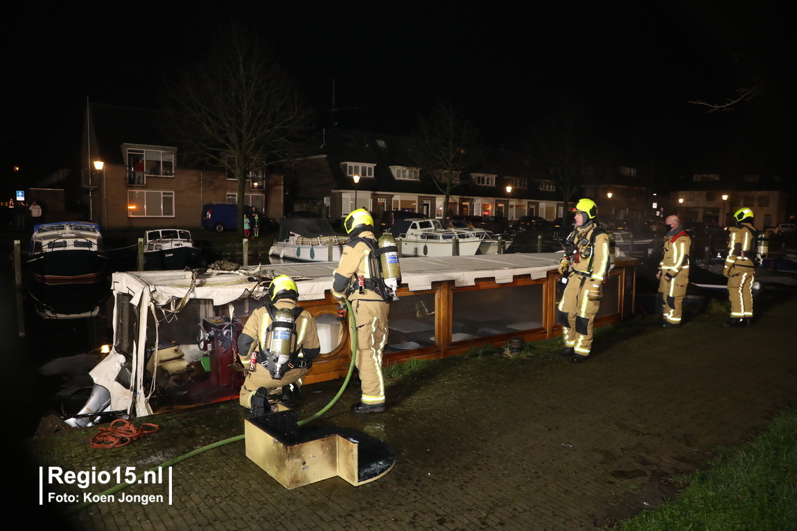 Melding brandweer Haven Wassenaar