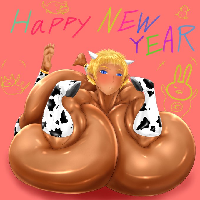 あけましておめでとう🌅⛩🎍💪🏾🐮💪🏾🐮💪🏾🐮今年も宜しくお願いします～(*^ω^*) 