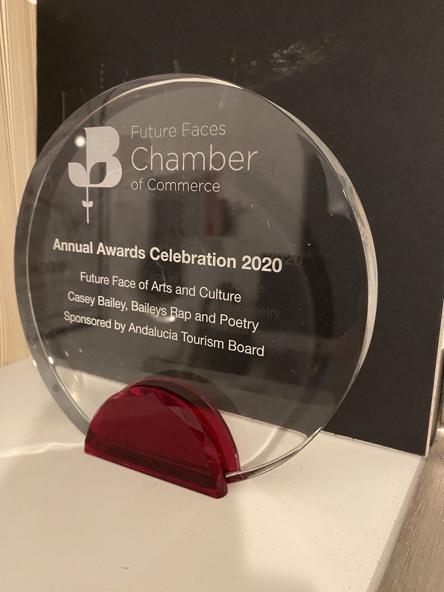 August:I was named the  @BrumChamber Future Face of Arts and Culture.