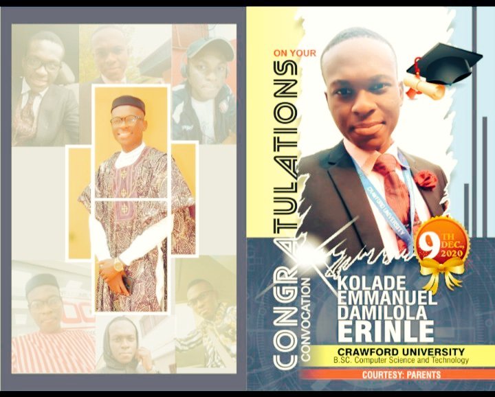 _Land_Elephant_'s tweet photo. Dear @jack Patrick Dorsey,

I am KOLADE E. D. ERINLE. I just bagged a Bachelor of science degree in COMPUTER SCIENCE &amp; TECHNOLOGY from CRAWFORD UNIVERSITY, NIGERIA; and I have this proposal and research work to share with you about @Twitter. I am most confident you will love it! https://t.co/KAkegLkCNF