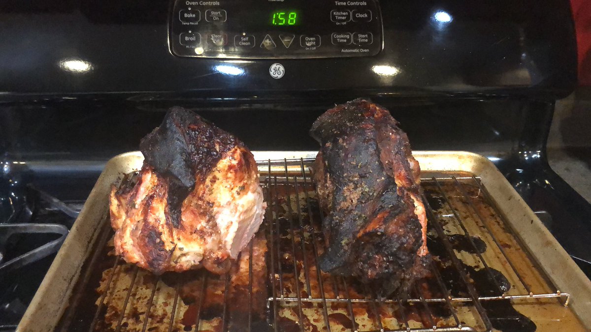ElLeroyGrilling's tweet photo. Pork leg with mojo marinate.. Cubano sandwiches tonight for the New Years Eve.. #chef #mojo #cubano #porkleg #firsttime #newyearseve #endingwithacubano #bringinthenewyear https://t.co/vJsezbhIk2