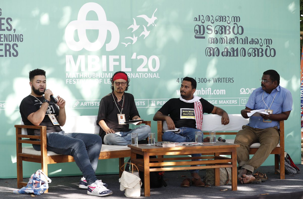 January: I performed and spoke on panels at the Mathrubhhumi International Festival of Letters, India. At home I won the Potential Unlocked ‘Influential Leader in Education’ Award.