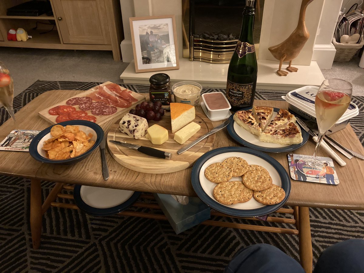 gjmorland's tweet photo. Checkout the cheeseboard from Melissa in Morecambe #bbcbignewyear https://t.co/kxJvKm86T0