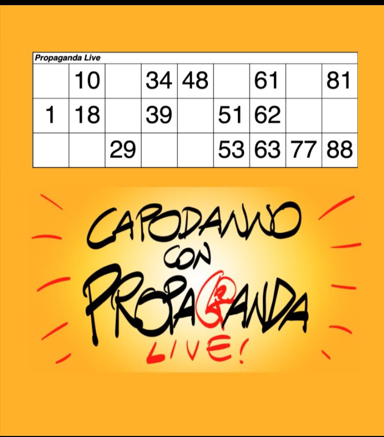 Daje #propagandatombola #propagandalive <a href="/welikeduel/">Propaganda Live</a>