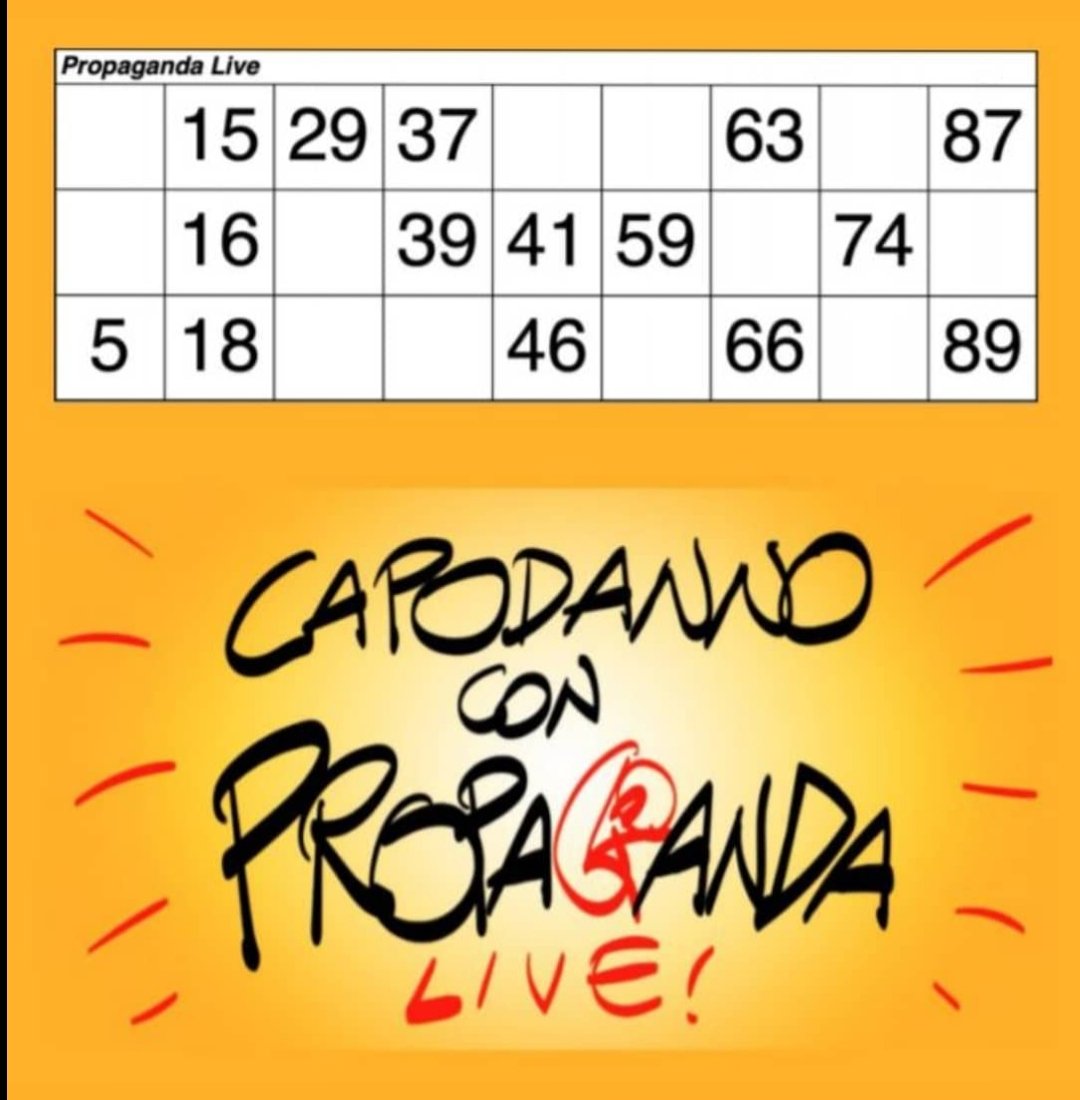 Troppe cartelle per aspettare il primo numero, si va di partenza falsa..AMBOOOOOO #propagandatombola #hofattoambo