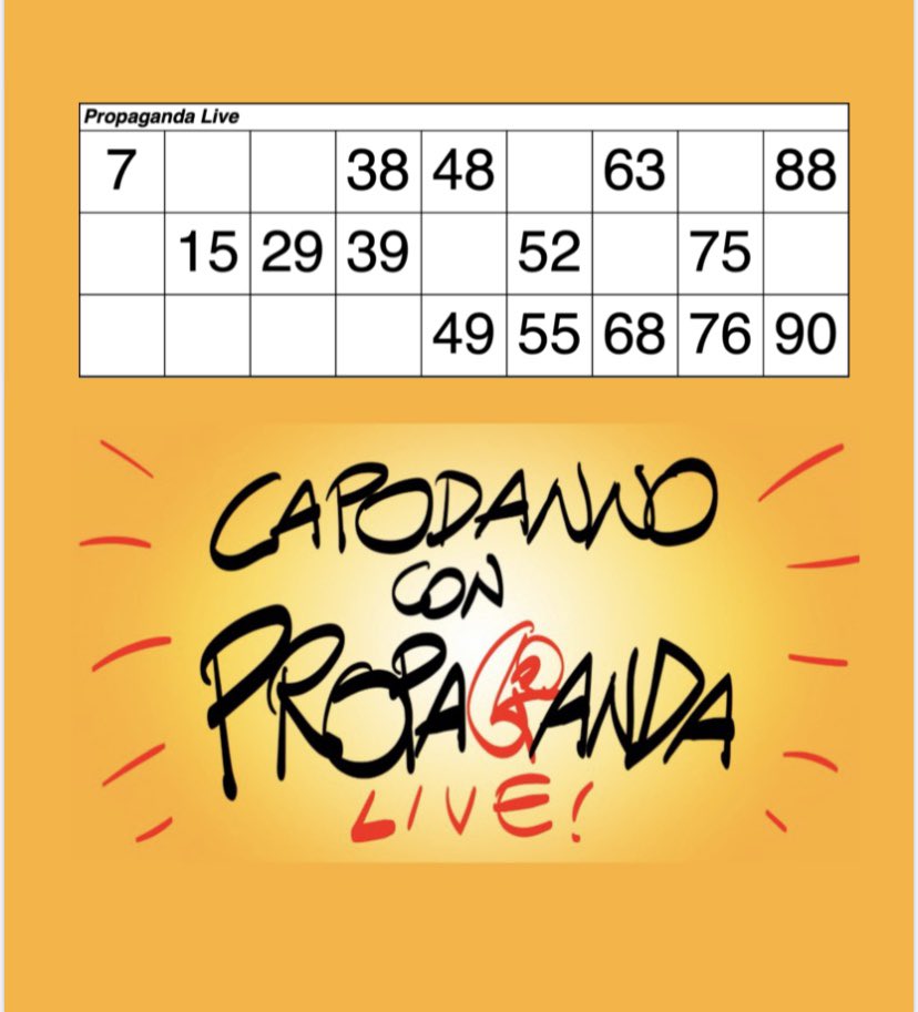 Aspettatemi! 🥰
#propagandalive #propagandatombola
