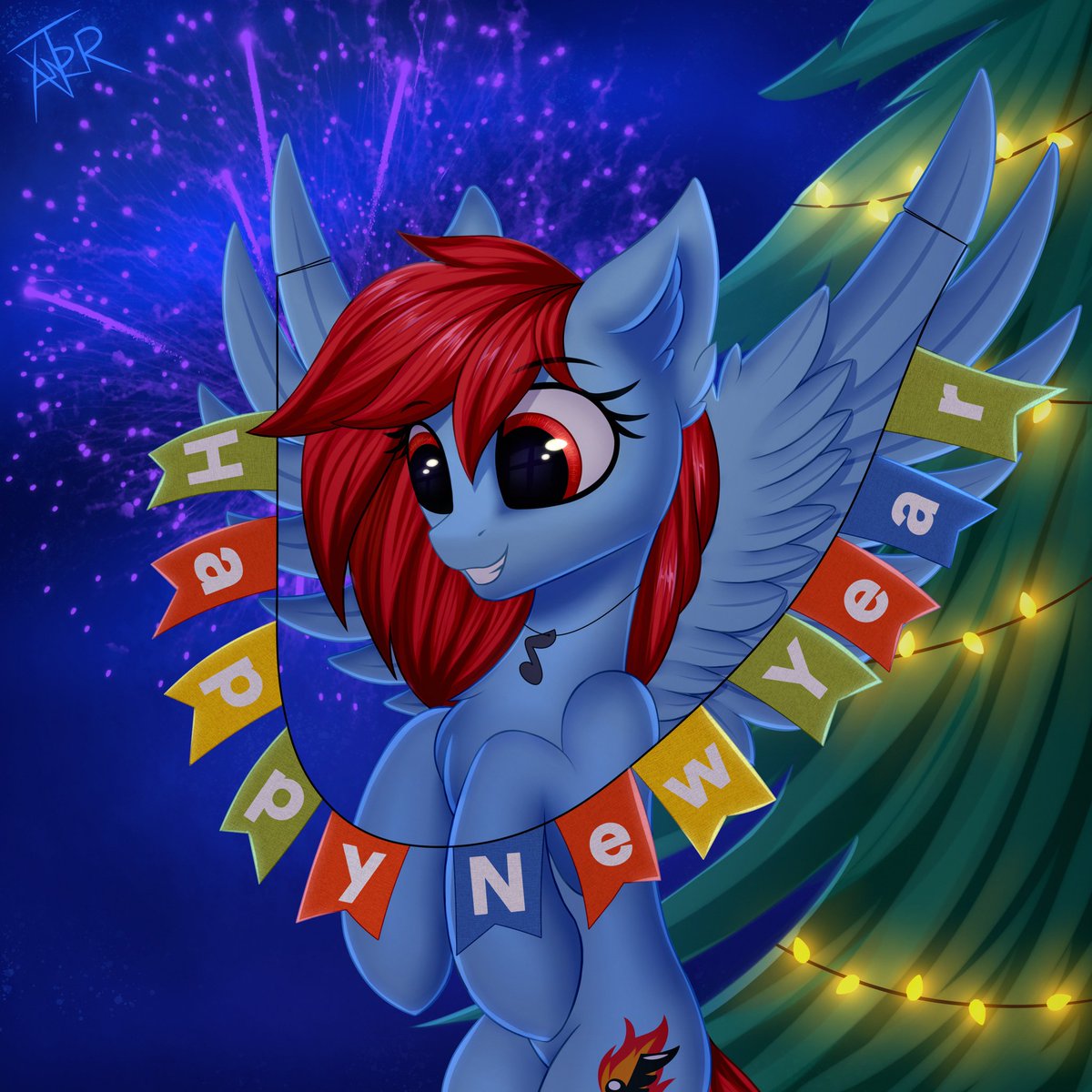 MoonlightPone's tweet image. Happy New Year, my dear ponies!