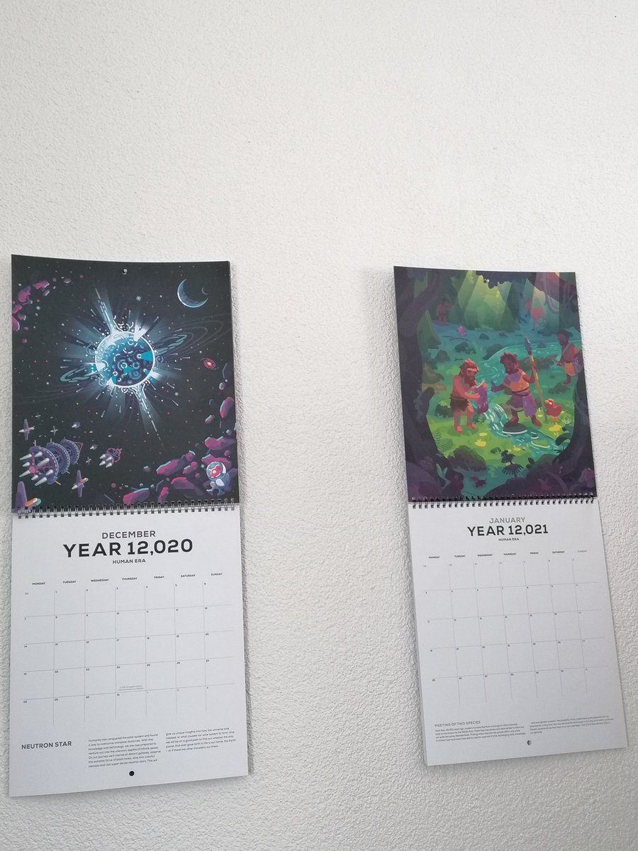 VampileaM's tweet photo. For a short period of time they co exist peacefully next to each other.
#humanera, #kurzgesagt, #amazingart, #calendar https://t.co/0vYUlgz6GS