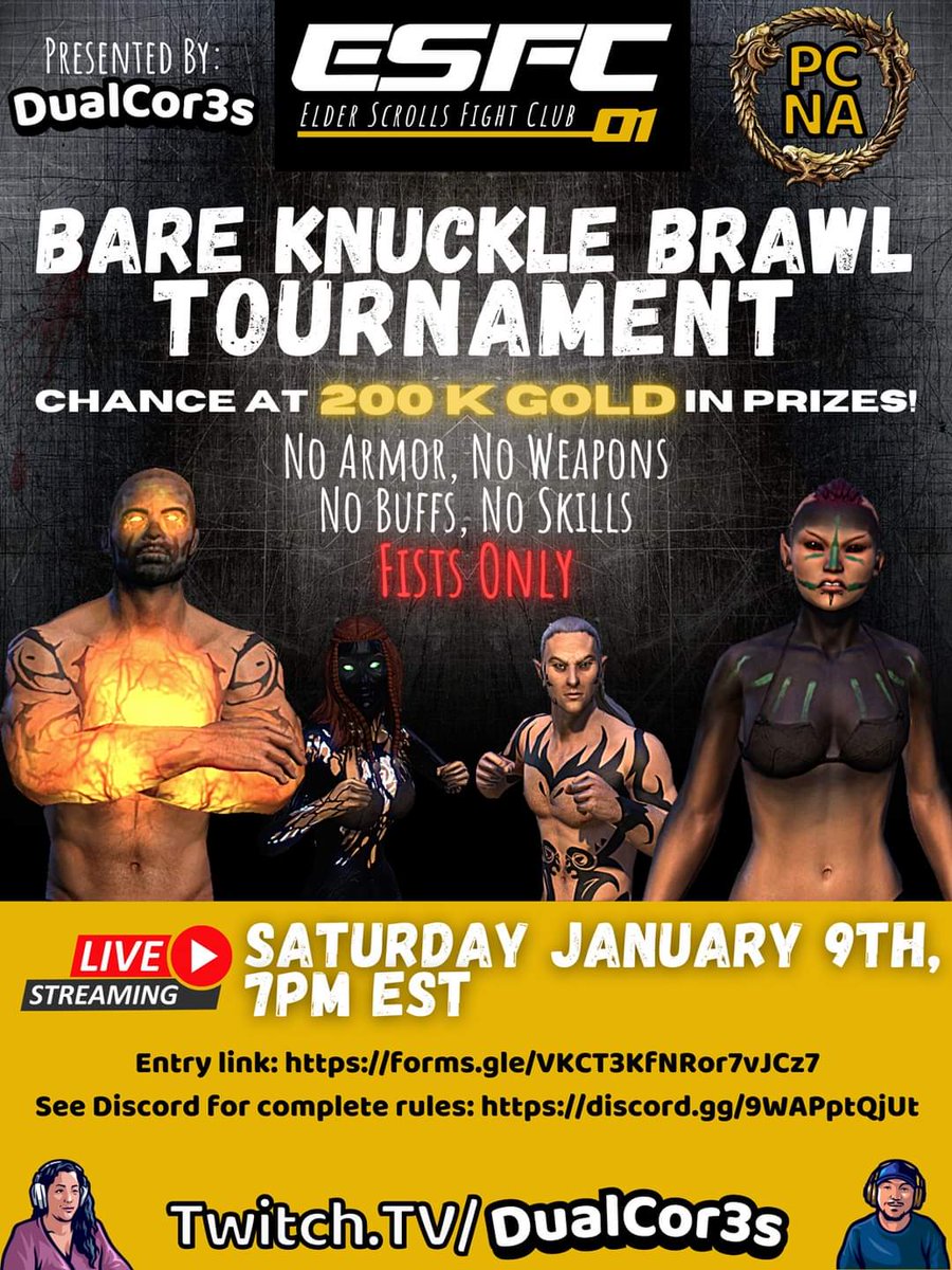 DCor3s's tweet photo. Join us for a 1 in 8 chance to win 100k gold! Not to mention bragging rights as the first ever ESFC champion! PC/NA.
Entry form link: https://t.co/pxFu1RCpgE
Discord: https://t.co/cbVbcTOP54 https://t.co/X1i6hC7QjR