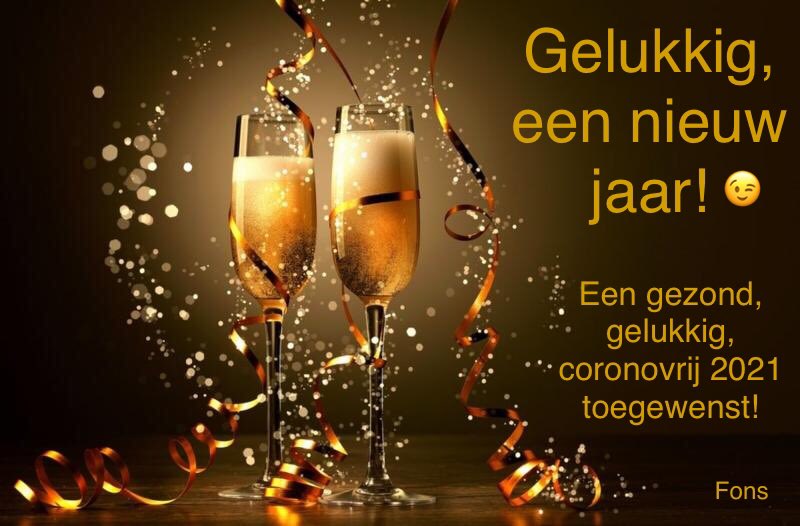Gelukkig, een nieuw jaar! 

Iedereen een gezond, gelukkig, coronavrij 2021 toegewenst!

#Nieuwjaar #2021 #gezond #gelukkig #coronavrij
