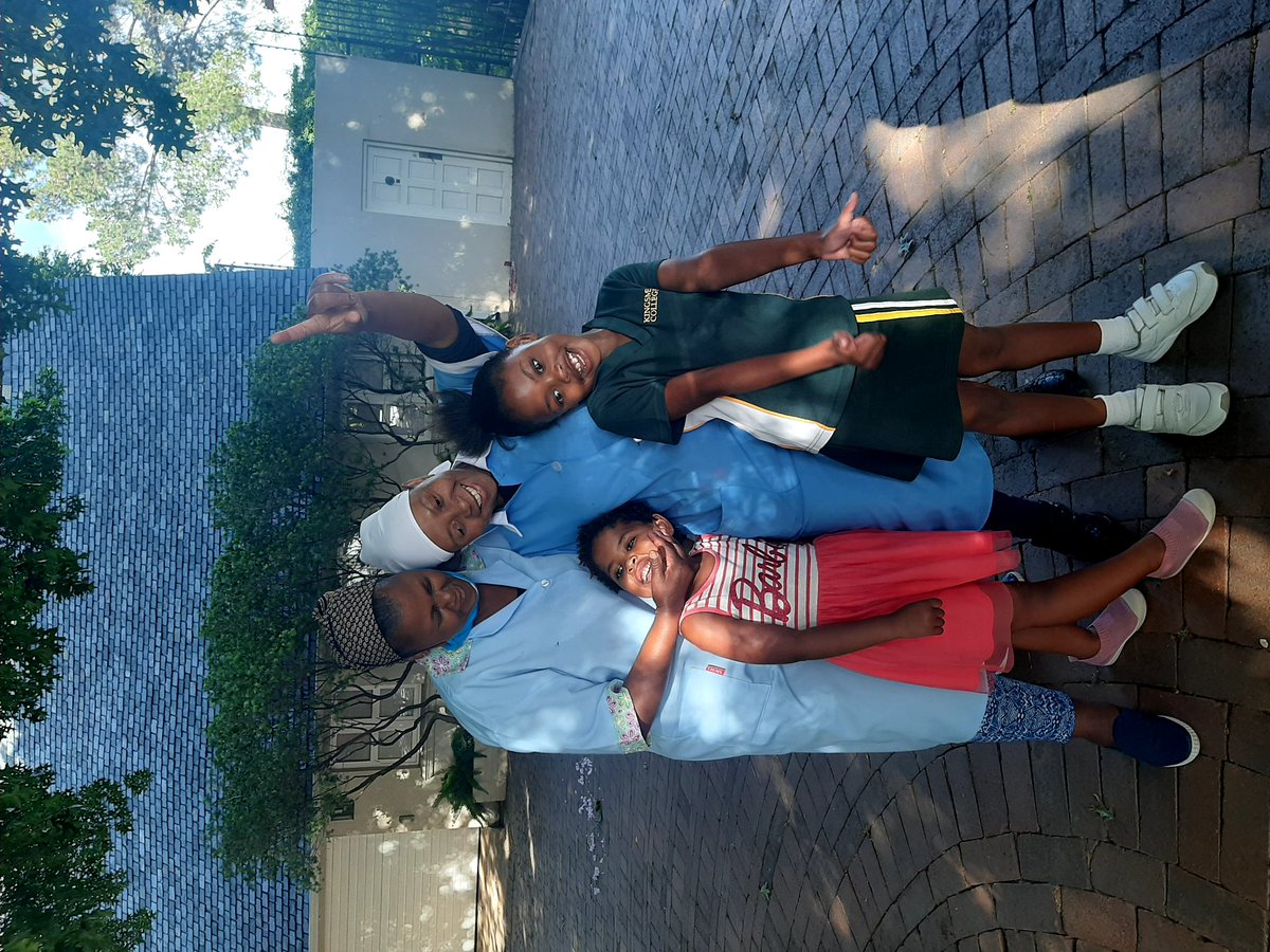 Parting shot...(they gave me permission)....I'd NEVER....NEVER have made it through this year, without Matukiso and Francinah. Thank you..my two rocks and pillars