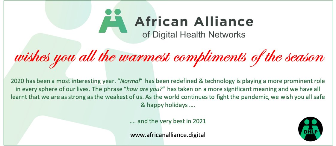 The African Alliance of Digital Health Networks tweet media