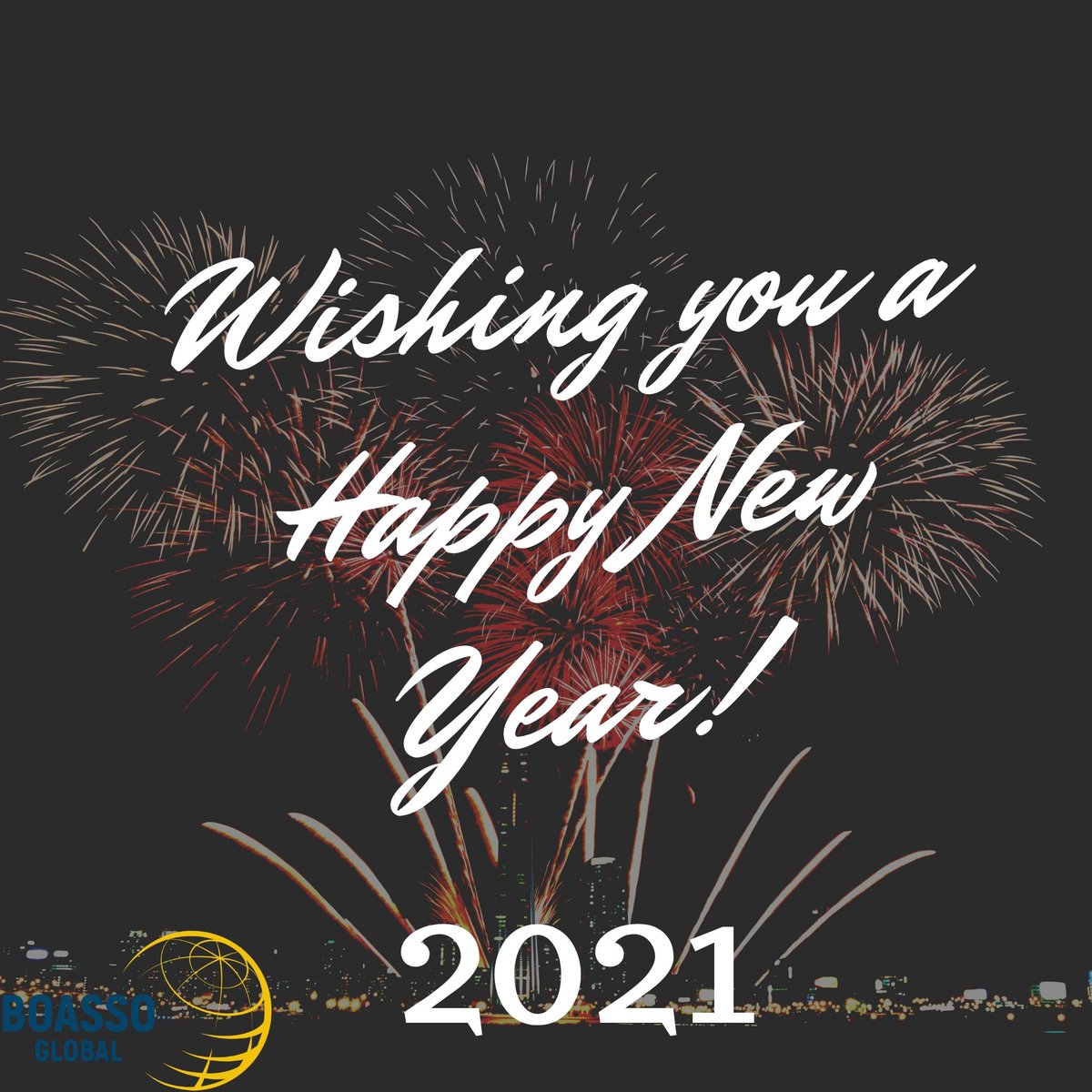 Drive into the New Year with your Boasso Global family.