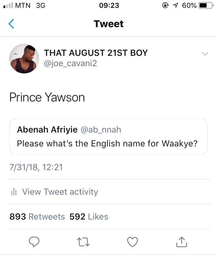 Tweets that cracked me up way back Thread