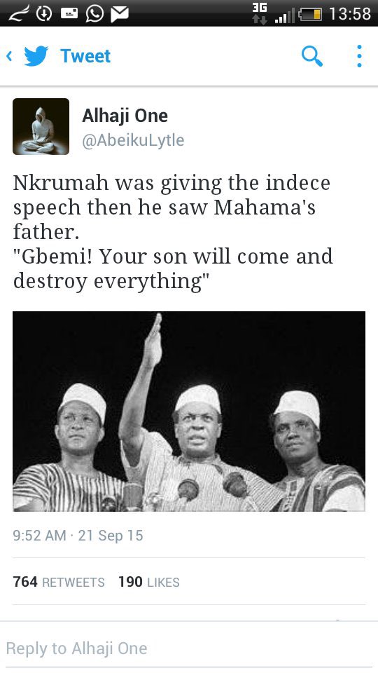 Tweets that cracked me up way back Thread