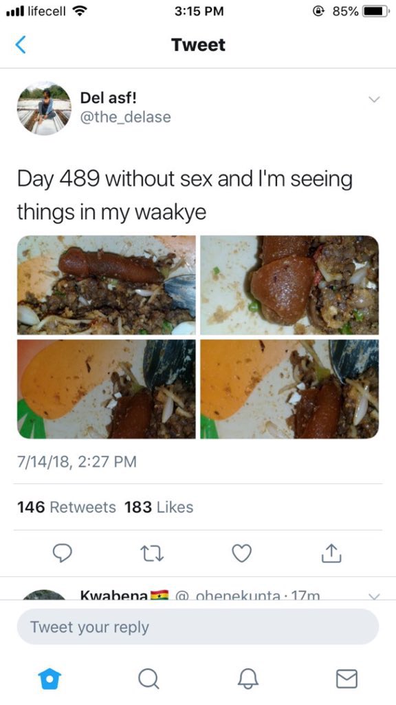 Tweets that cracked me up way back Thread