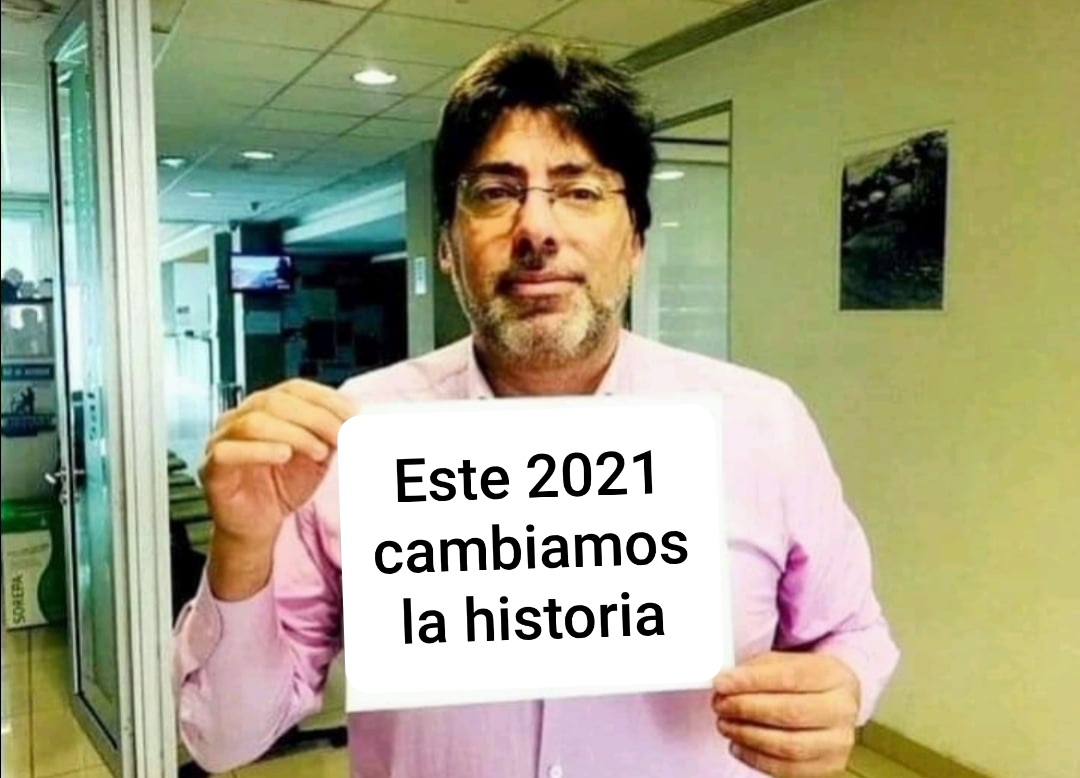 Este 2021 será del 80% que lucha por un Chile digno...