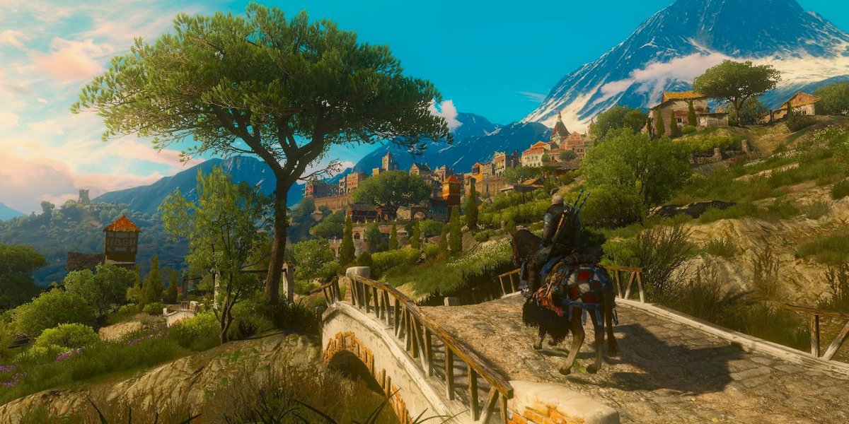 THE WITCHER 3: WILD HUNT - BLOOD AND WINE -- It may surprise my friends to know I never beat the DLC for The Witcher 3 when it came out. Boy do I regret that. A beautiful, epic video game recreation of mythical fables and fairy-tales.