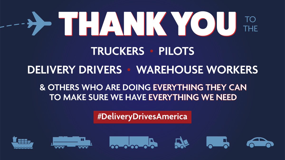 Jason Hunter (@jason_hunter_fl) on Twitter photo As 2020 comes to a close we thank all that helped make sure PPE, supplies & vaccines are moving day and night! #DeliveryDrivesAmerica <a href="/TRUCKINGdotORG/">American Trucking</a> 👍👏🏻👏🏻👍 As 2020 comes to a close we thank all that helped make sure PPE, supplies & vaccines are moving day and night! #DeliveryDrivesAmerica <a href="/TRUCKINGdotORG/">American Trucking</a> 👍👏🏻👏🏻👍