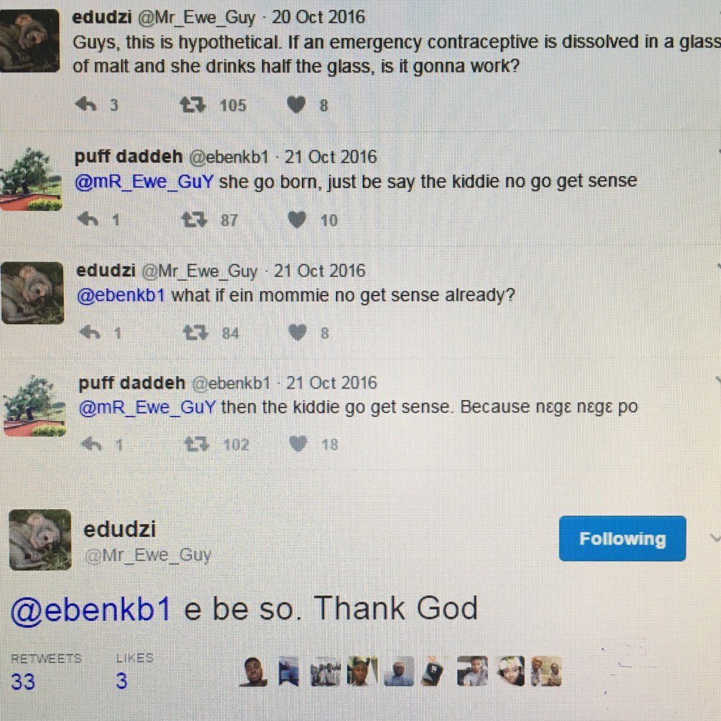 Tweets that cracked me up way back Thread