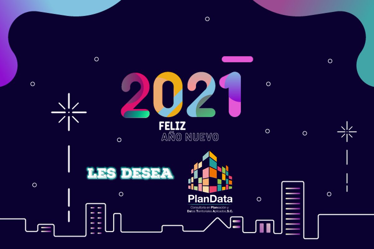 CPlandata's tweet photo. Momentos de cambios, de repensar la planeación territorial,  les deseamos un 'Feliz año nuevo' y la salud como elemento primordial para ustedes y sus familiares! https://t.co/c9h98I9DLt