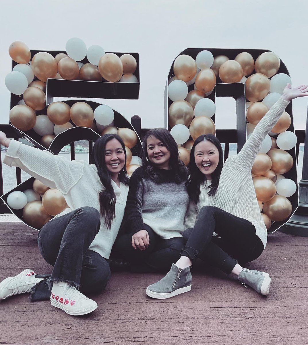 schreckally's tweet image. What makes a birthday so special? Turn 50, spend it at the lake... on New Years Eve. ✨  •••Happy birthday, mom! What a great end to a crazy year! #Bye2020