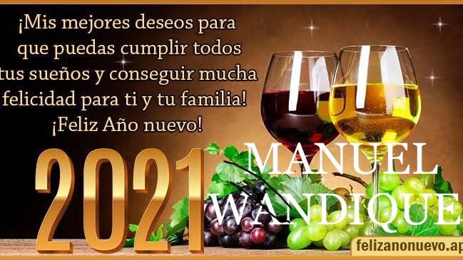 M_Wandique's tweet photo. FELIZ AÑO NUEVO 2021
Que este Año Nuevo venga lleno de Bendiciones, Grandes logros y Exito en todo lo que Emprendan.
un Año para Renovar Fuerzas y 
 Propósitos,tiempo de Reflexionar y dejar atrás Todo lo malo y Pensar Positivo, te deseo Salud,Dinero y Amor lo demás Llegara,solo!! https://t.co/B2BIZOccj9