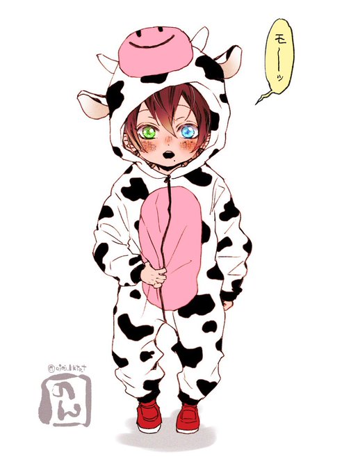 「cow print」 illustration images(Popular)｜2pages