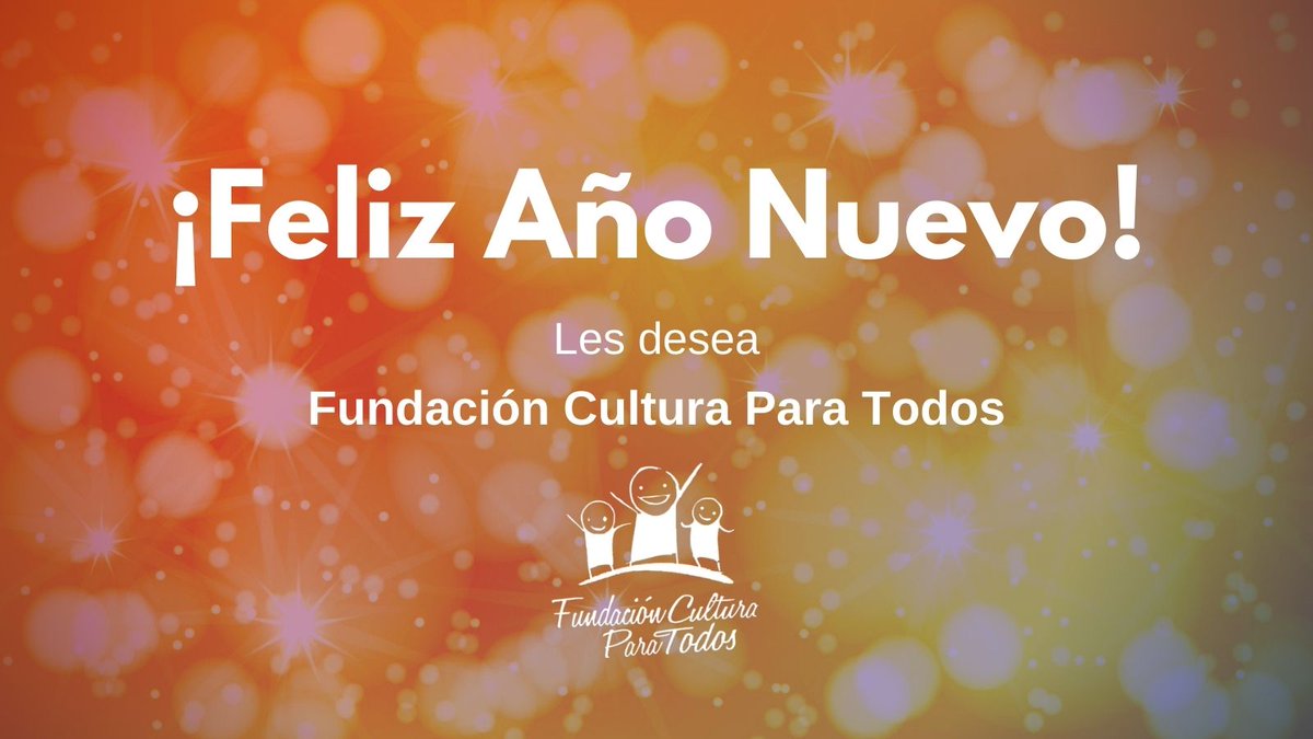 funculturaok's tweet photo. Que este nuevo año renueve las fuerzas para seguir ayudando a quienes más lo necesitan, con la esperanza de que todo puede mejorar. ¡Feliz 2021! https://t.co/rAxyi54z3U