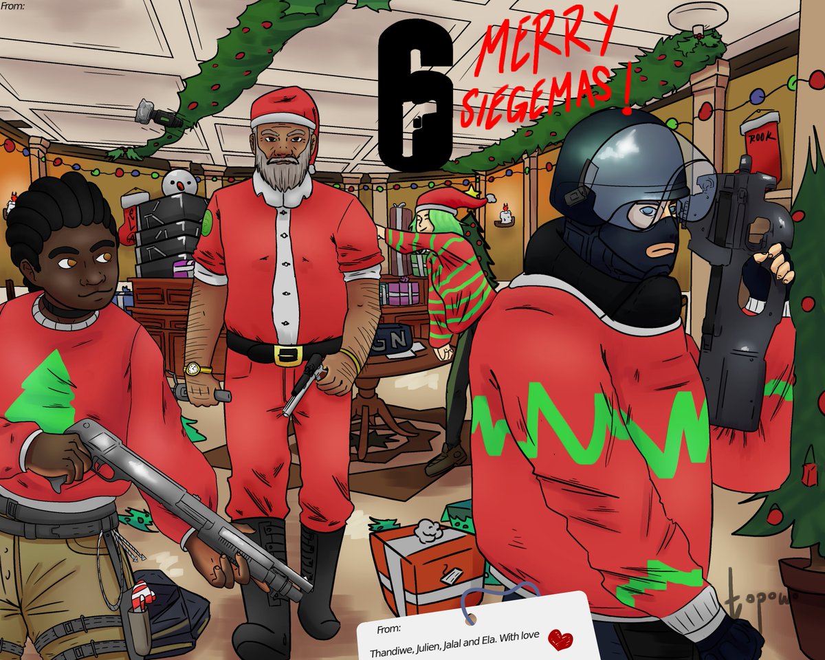 topit_owo's tweet photo. Glad i could finish it this before the new year😎. Happy new year and late Christmas
#r6masposterchallenge #r6mas #RainbowSixSiege https://t.co/UQwzddQE4t