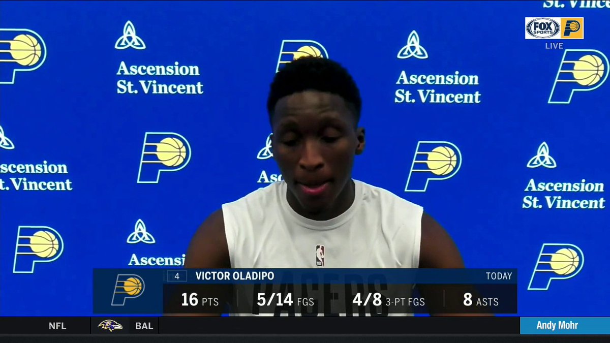 Oladipo reflecting on 2020: "It's been a year of trials. It's been a year of tribulations of the highest degree, but I was taught that even in tragedy there is triumph. What I want everyone to do, even though 2020 has been tough, find your triumph." #Pacers https://t.co/1nKtfxgDQ1
