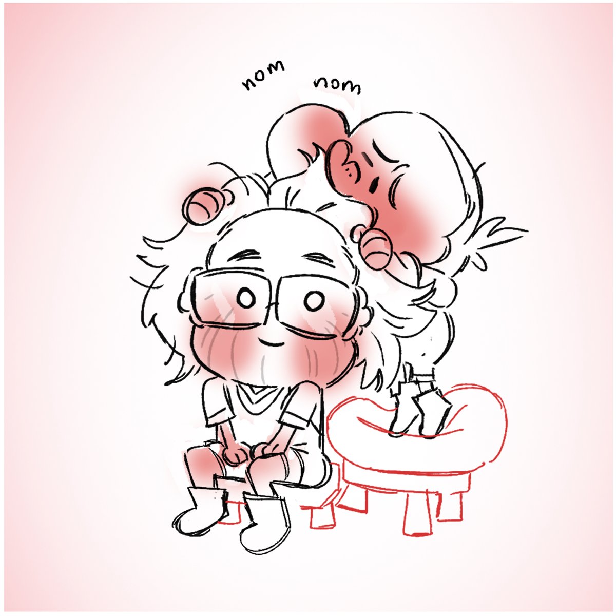 BudiantoARTS's tweet photo. For Christmas, my partner asked for some art of my favorite moments :p (1/2) https://t.co/InTkMscthu