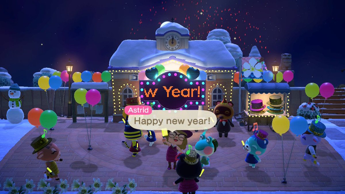 bleamcrossing's tweet image. Happy new year everyone! May you have a great 2021 😊💕