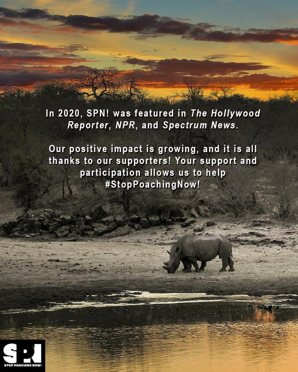 Stop Poaching Now! tweet media
