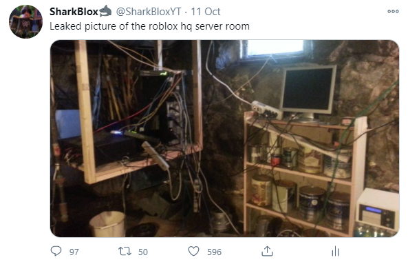 Sharkblox On Twitter Nice Tweet - roblox server room